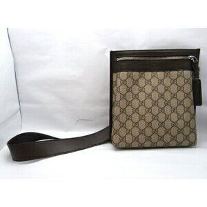Gucci GG Plus Shoulder BagBeige Black